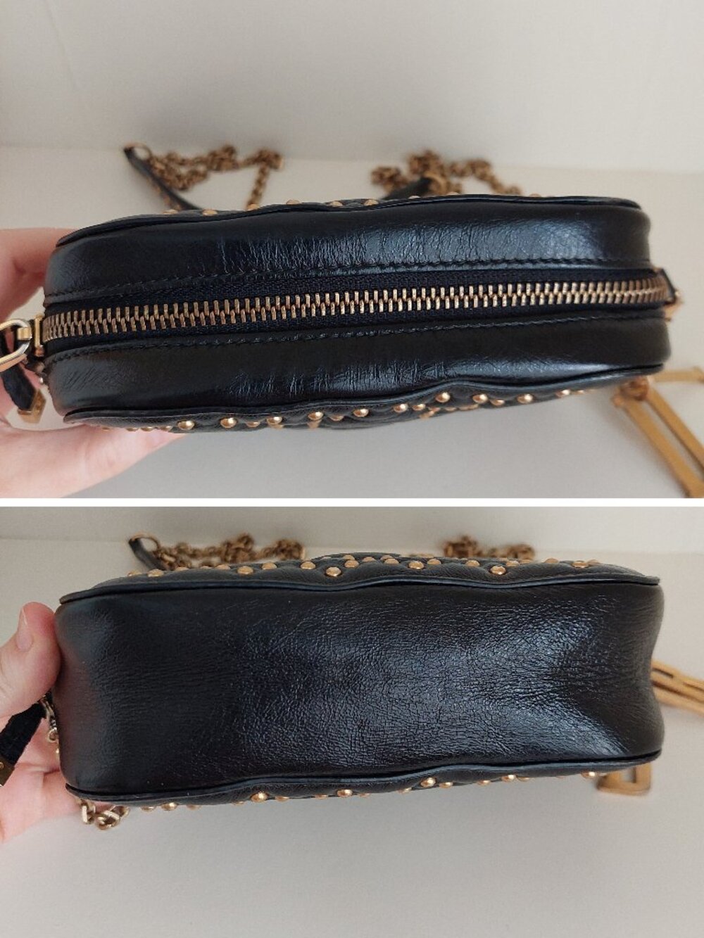 Dior Studded Leather Cannage Small Crossbody - Picture 12 of 17